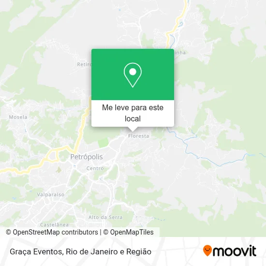 Graça Eventos mapa