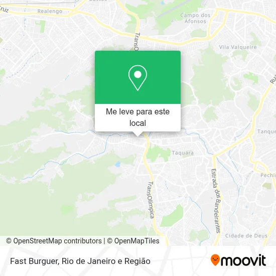 Fast Burguer mapa