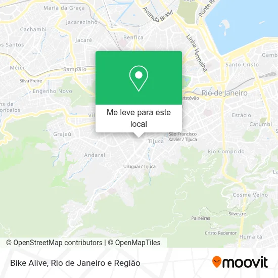 Bike Alive mapa