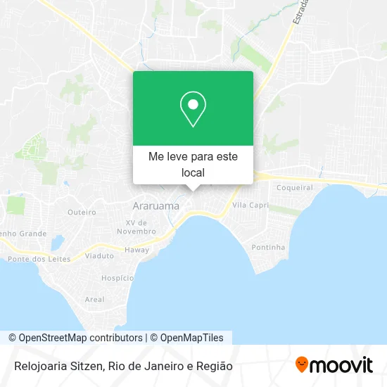 Relojoaria Sitzen mapa