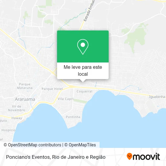 Ponciano's Eventos mapa