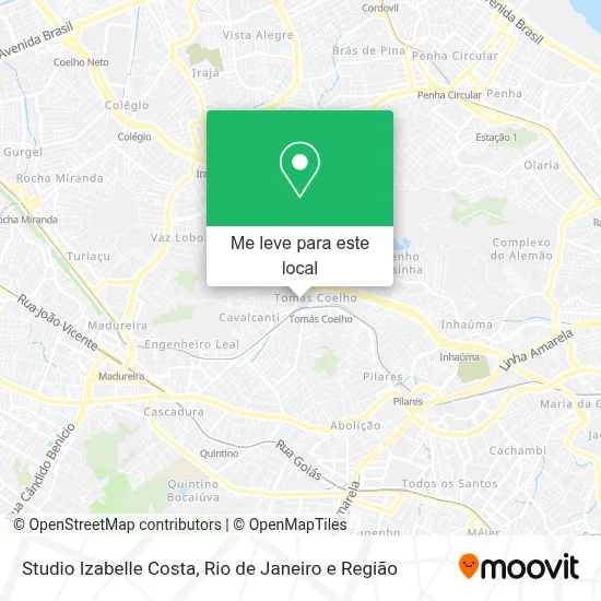 Studio Izabelle Costa mapa