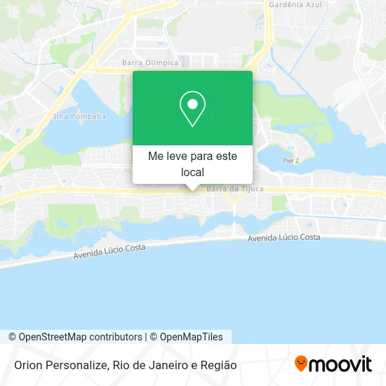 Orion Personalize mapa