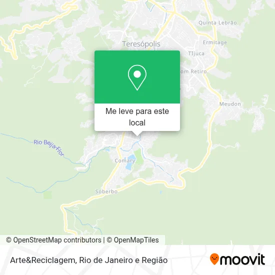 Arte&Reciclagem mapa