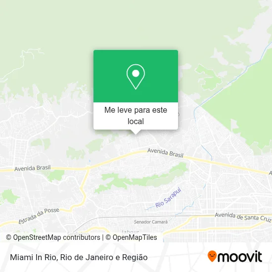 Miami In Rio mapa