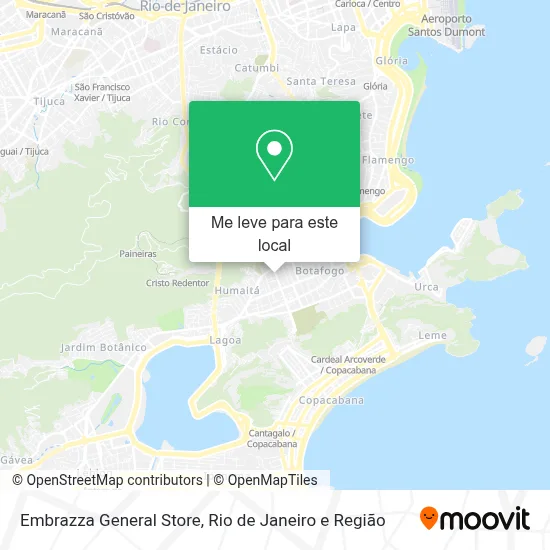 Embrazza General Store mapa