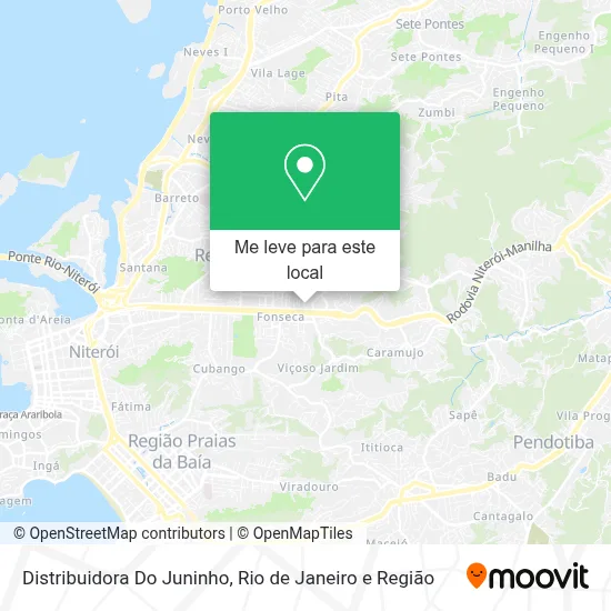 Distribuidora Do Juninho mapa