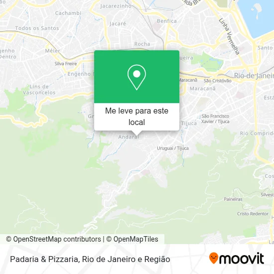 Padaria & Pizzaria mapa