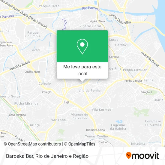 Baroska Bar mapa