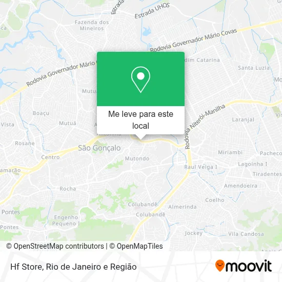 Hf Store mapa