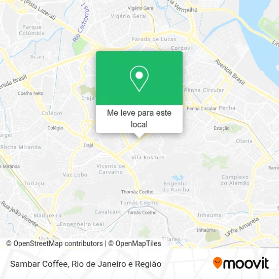 Sambar Coffee mapa