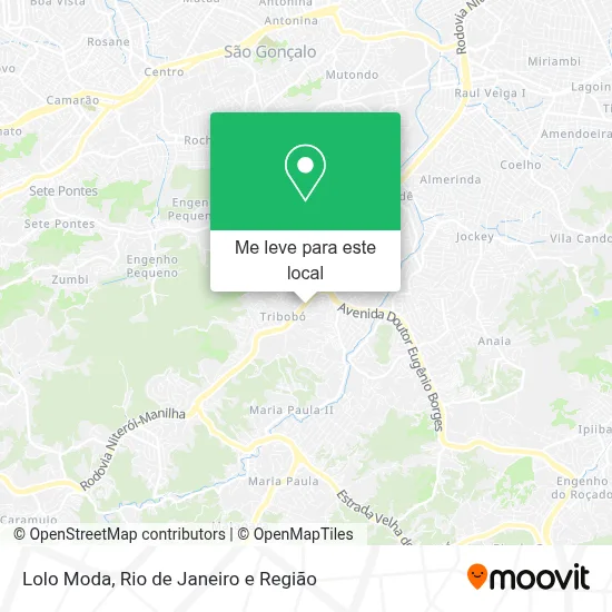 Lolo Moda mapa