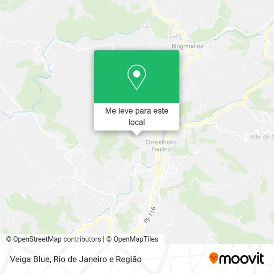 Veiga Blue mapa