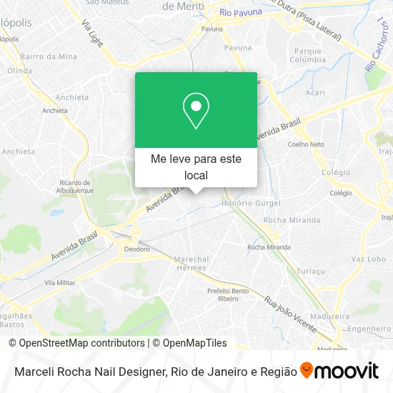 Marceli Rocha Nail Designer mapa