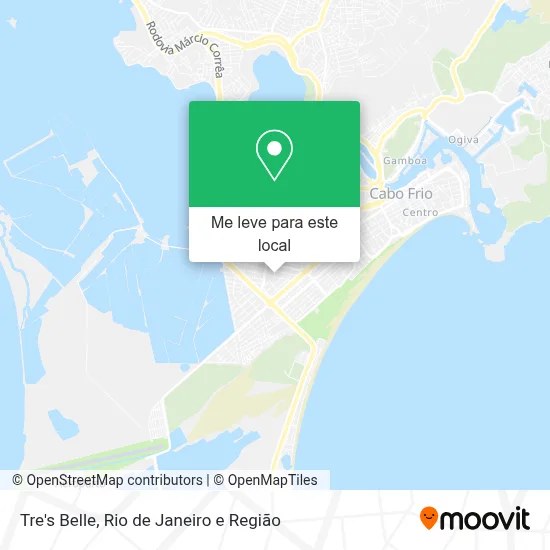Tre's Belle mapa