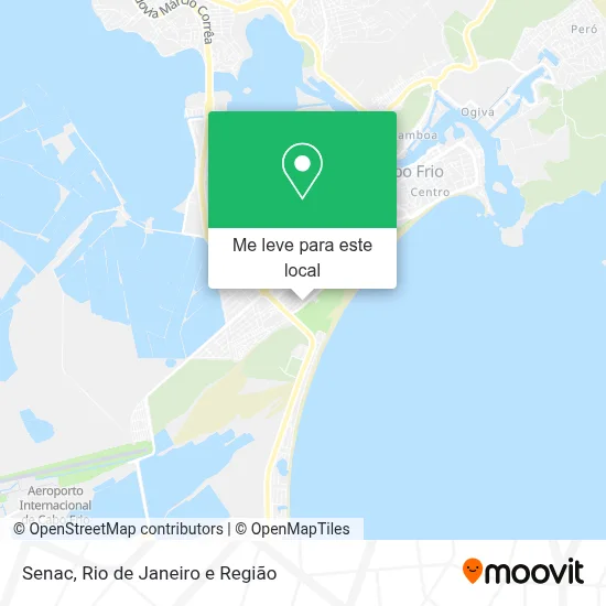 Senac mapa
