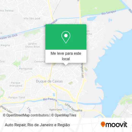 Auto Repair mapa
