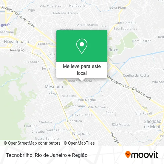 Tecnobrilho mapa