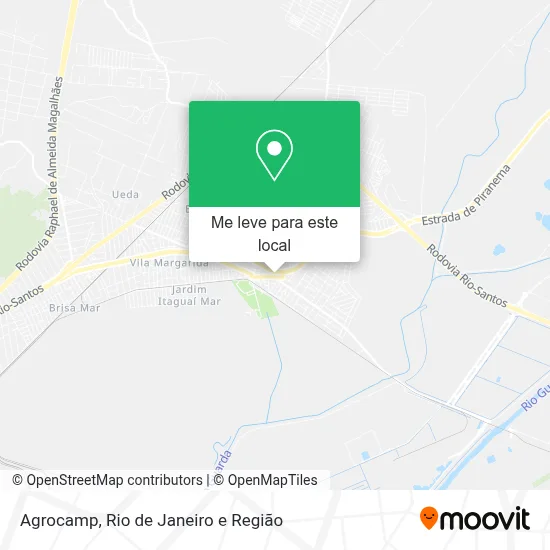 Agrocamp mapa