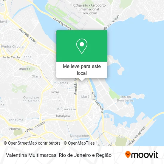 Valentina Multimarcas mapa