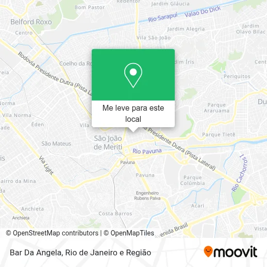 Bar Da Angela mapa