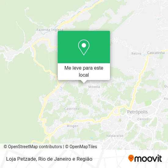 Loja Petzade mapa