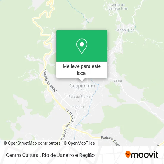 Centro Cultural mapa
