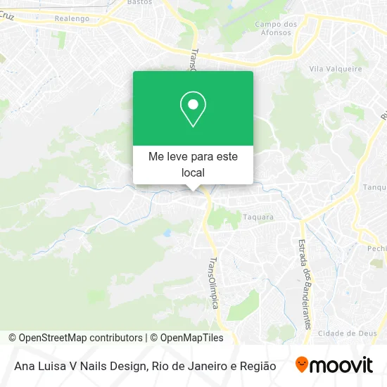 Ana Luisa V Nails Design mapa