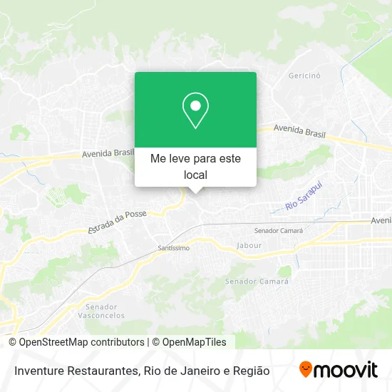 Inventure Restaurantes mapa