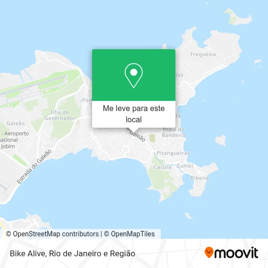 Bike Alive mapa