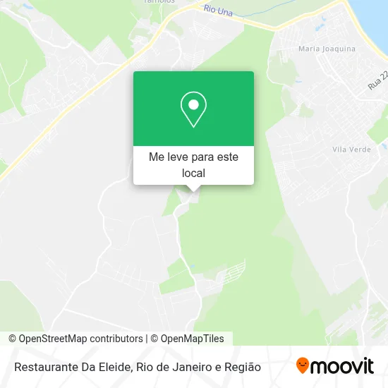 Restaurante Da Eleide mapa