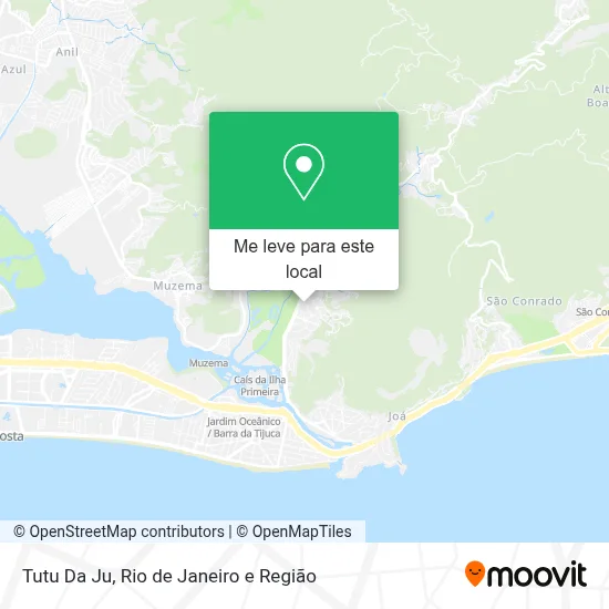Tutu Da Ju mapa