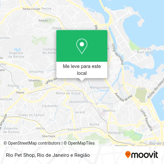 Rio Pet Shop mapa