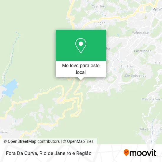 Fora Da Curva mapa