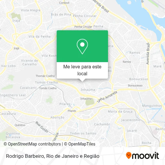 Rodrigo Barbeiro mapa