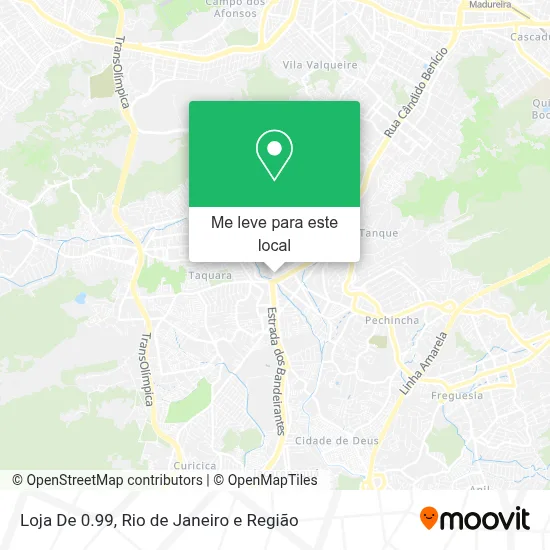 Loja De 0.99 mapa