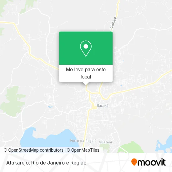 Atakarejo mapa