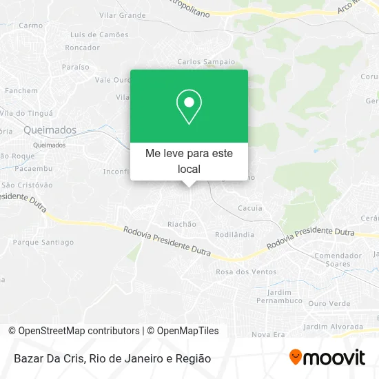 Bazar Da Cris mapa