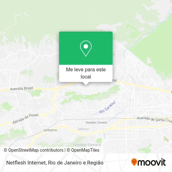 Netflesh Internet mapa