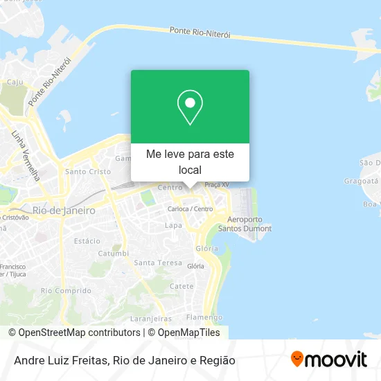 Andre Luiz Freitas mapa