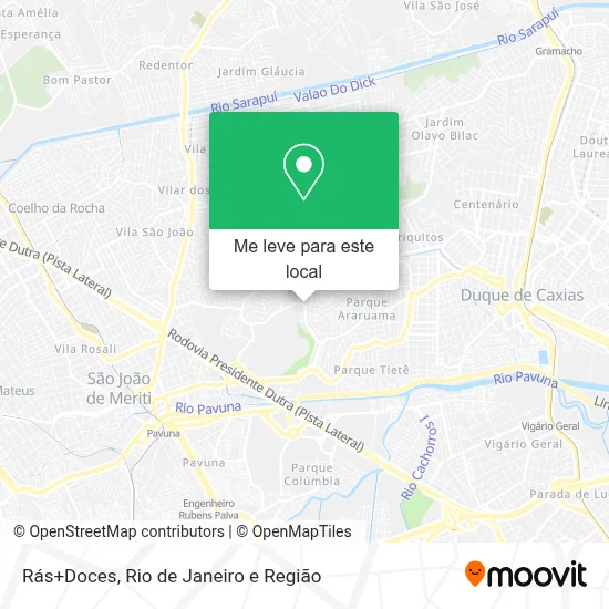 Rás+Doces mapa