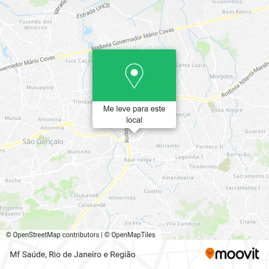 Mf Saúde mapa