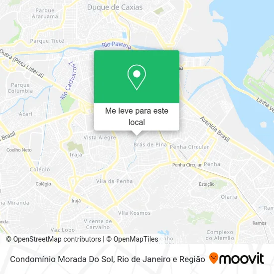 Condomínio Morada Do Sol mapa