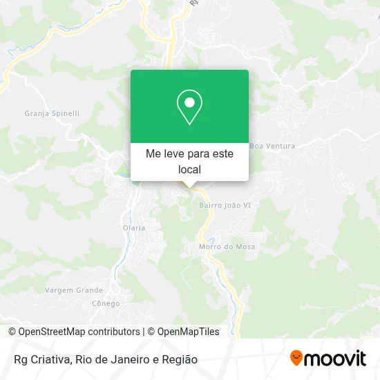 Rg Criativa mapa