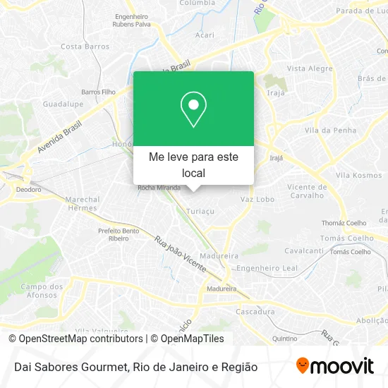 Dai Sabores Gourmet mapa