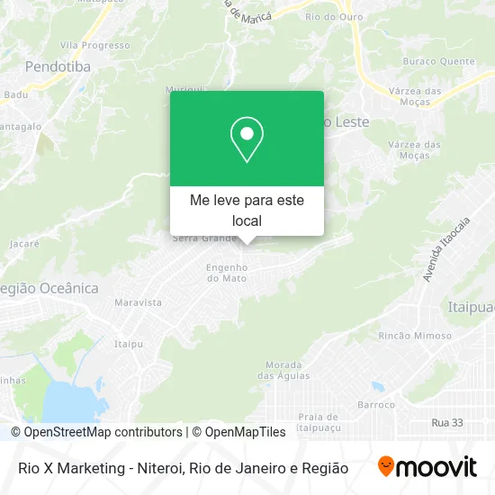Rio X Marketing - Niteroi mapa