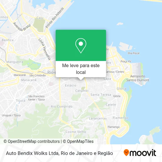 Auto Bendix Wolks Ltda mapa
