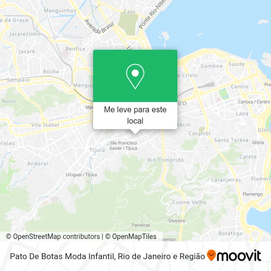 Pato De Botas Moda Infantil mapa