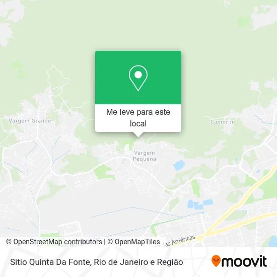 Sitio Quinta Da Fonte mapa