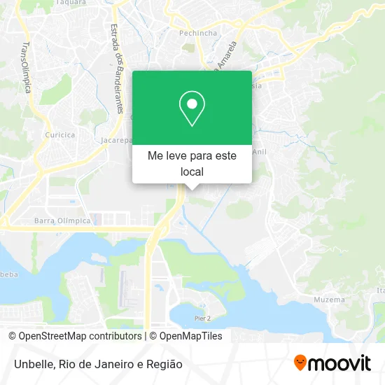 Unbelle mapa
